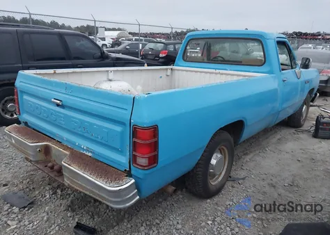 1992 Dodge D-Series D150 z USA, uszkodzony, nr VIN 1B7GE16X9NS568690